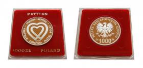 Picture for: 1000 zlotych 1986 Polish Mother's Health Center pattern