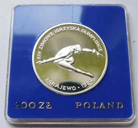 Picture for: 200 złotych 1984 XIV Zimowe Igrzyska Olimpijskie Sarajewo
