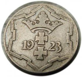 Picture 2 for: 10 fenigów 1923 Wolne Miasto Gdańsk