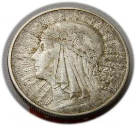 Picture for: 10 zlotych 1932 Head of Woman II Republic of Poland London