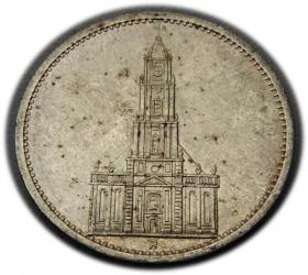 Picture for: 5 mark 1935 A Berlin Church in Potsdam