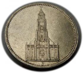 Picture for: 5 mark 1935 A Berlin Church in Potsdam