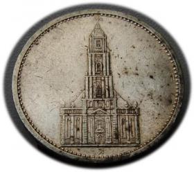 Picture for: 5 mark 1934 A Berlin Church in Potsdam