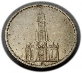Picture for: 5 mark 1934 G Karlsruhe Church in Potsdam