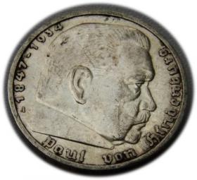 Picture for: 5 marek 1936 Paul von Hindenburg / swastyka, Berlin