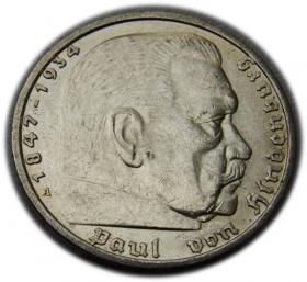 Picture for: 5 marek 1937 Paul von Hindenburg / swastyka Berlin
