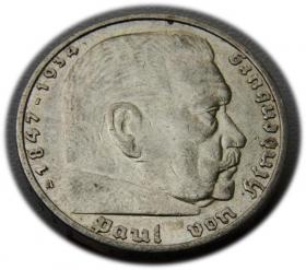 Picture for: 5 marek 1937 Paul von Hindenburg / swastyka Berlin