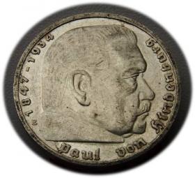 Picture for: 5 marek 1938 Paul von Hindenburg / swastyka Drezno
