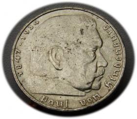 Picture for: 5 marek 1936 Paul von Hindenburg / orzeł pruski Berlin