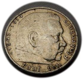 Picture for: 5 marek 1936 Paul von Hindenburg / orzeł pruski Berlin