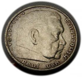 Picture for: 5 marek 1936 Paul von Hindenburg / orzeł pruski Berlin