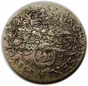 Picture 2 for: 6 groschen 1662 Johann Kasimir Krakow
