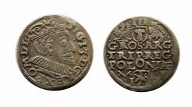 Picture for: Trojak 1591 Zygmunt III Waza Poznań