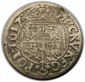 Picture 2 for: 3 kreuzer 1617 Sigismund III Vasa Krakow