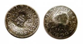 Picture for: 1/48 thaler 1691 Charles XI of Sweden Western Pomerania Szczecin / Stralsund