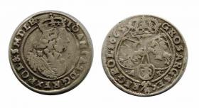 Picture for: Szóstak 1665 Jan Kazimierz Ujazdów