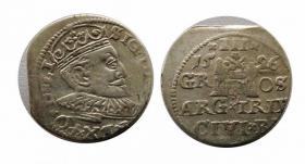 Picture for: Trojak 1596 Zygmunt III Waza Ryga