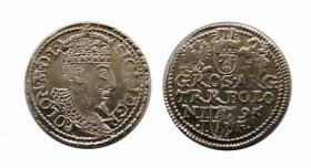 Picture for: Trojak 1595 Zygmunt III Waza Olkusz