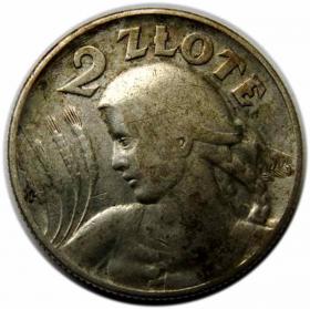 Picture for: 2 złote 1925 Kobieta z kłosami Londyn