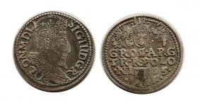 Picture for: Trojak 1595 Zygmunt III Waza Olkusz