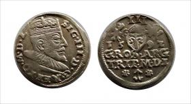 Picture for: Trojak 1592 Zygmunt III Waza Wilno