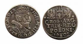 Picture for: Trojak 1602 Zygmunt III Waza Kraków