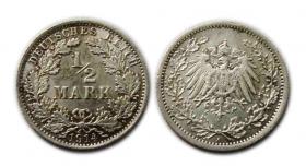 Picture for: 1/2 marki 1914 Wilhelm II Berlin
