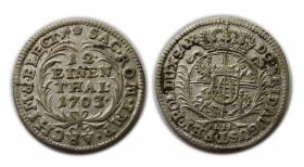Picture for: 1/12 thaler 1703 Augustus II the Strong Dresden