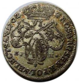 Picture 2 for: 6 groschen 1702 Augustus II the Strong Leipzig