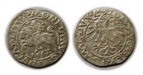 Picture for: Półgrosz 1562 Zygmunt II August Wilno