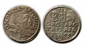 Picture for: Trojak 1599 Zygmunt III Waza Poznań