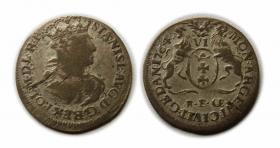 Picture for: Szóstak 1764 Stanisław August Poniatowski Gdańsk