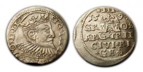 Picture for: Trojak 1597 Zygmunt III Waza Ryga