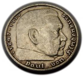 Picture for: 5 marek 1936 Paul von Hindenburg / orzeł pruski Stuttgart