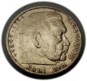 Picture for: 5 marek 1936 Paul von Hindenburg / orzeł pruski Stuttgart