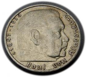 Picture for: 5 marek 1935 Paul von Hindenburg / orzeł pruski Hamburg