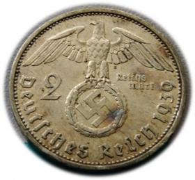 Picture 2 for: 2 mark 1939 A Paul von Hindenburg Berlin