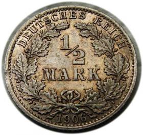 Picture for: 1/2 mark 1906 A Berlin