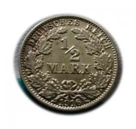 Picture for: 1/2 marki 1916 Hamburg