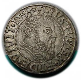 Picture for: Grosz 1543 Albrecht Hohenzollern Księstwo Pruskie Królewiec