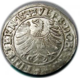Picture 2 for: Grosz 1543 Fryderyk II Legnicki 