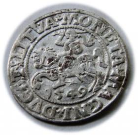 Picture for: Półgrosz 1549 Zygmunt II August Wilno