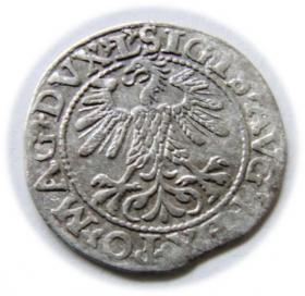 Półgrosz 1560 Zygmunt II August Wilno