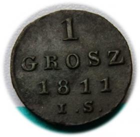 Picture for: 1 grosz 1811 Fryderyk August Księstwo Warszawskie