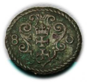 Picture for: Denar 1580 Stefan Batory Gdańsk