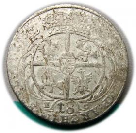 Picture 2 for: 1/4 thaler 1754 Augustus III Leipzig
