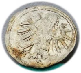 Picture 2 for: Denar 1555 Zygmunt II August Wilno