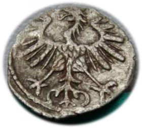 Picture 2 for: Denar 1555 Zygmunt II August Wilno