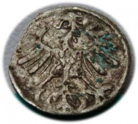 Picture 2 for: Denar 1555 Zygmunt II August Wilno