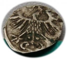 Picture 2 for: Denar 1557 Zygmunt II August Wilno